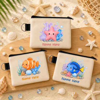 Under the Sea - Keyring Coin Purse
