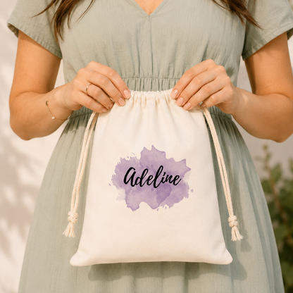 Watercolour Splash Custom Favor Bags