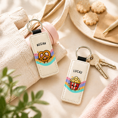 Foodie Key Tag