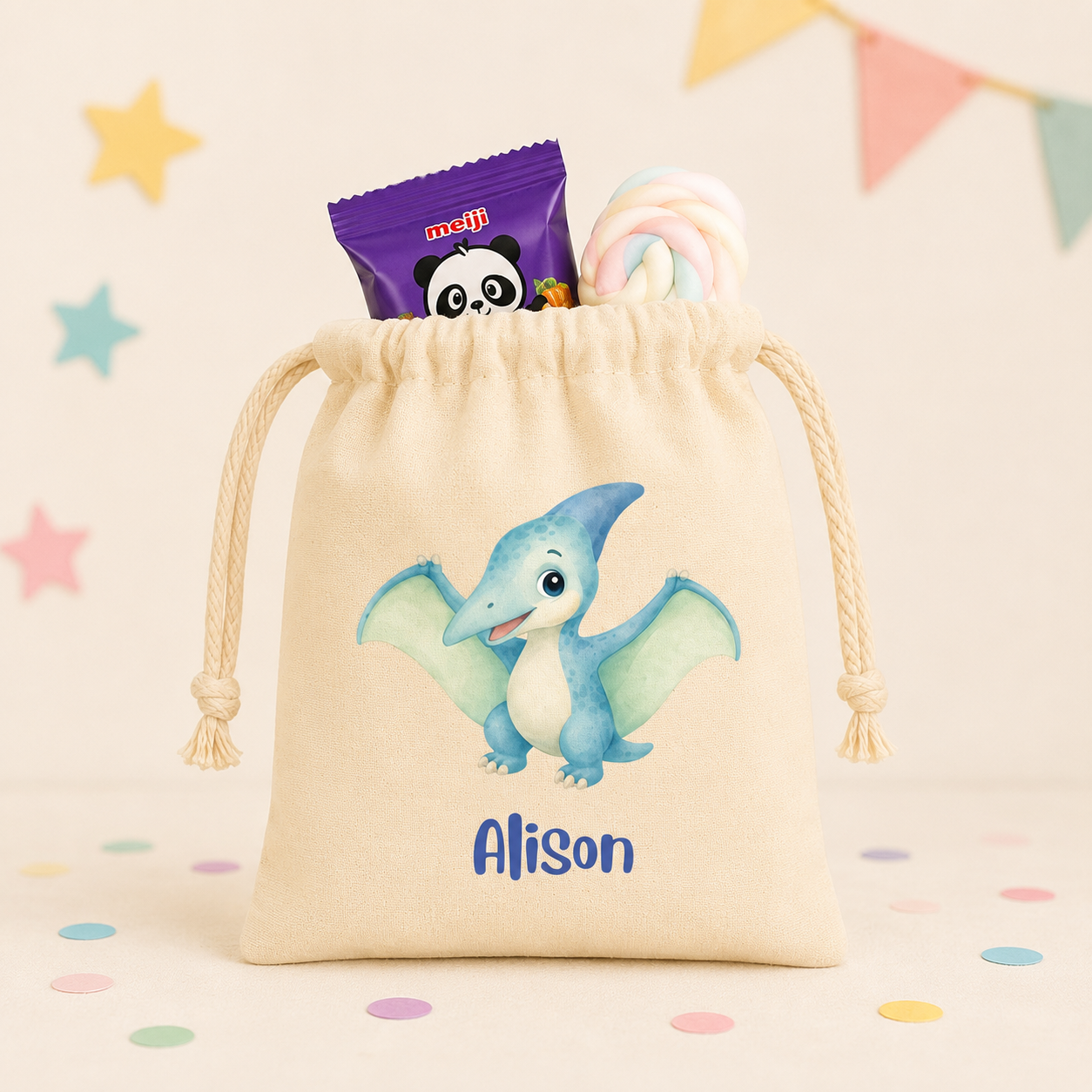 Jurassic Dino Pals Favor Bags