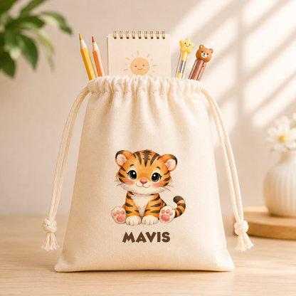 Safari Animals Custom Favor Bags